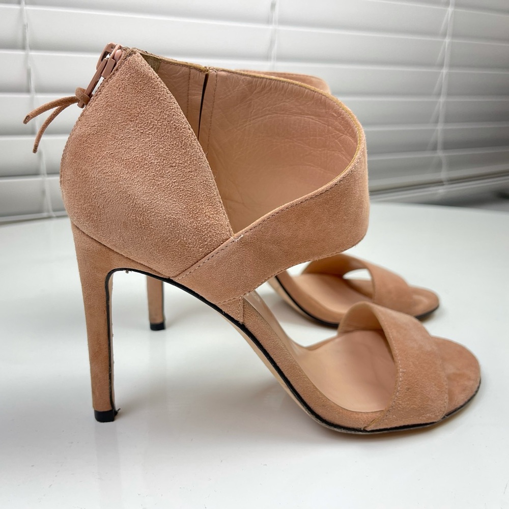 Stuart Weitzman Minimalist Design Open Toe Heels - image 6